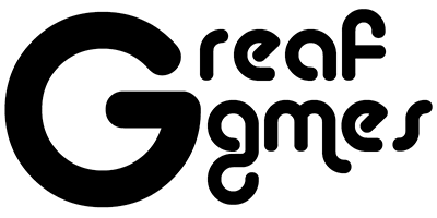 logo that looks like: Greaf gmes