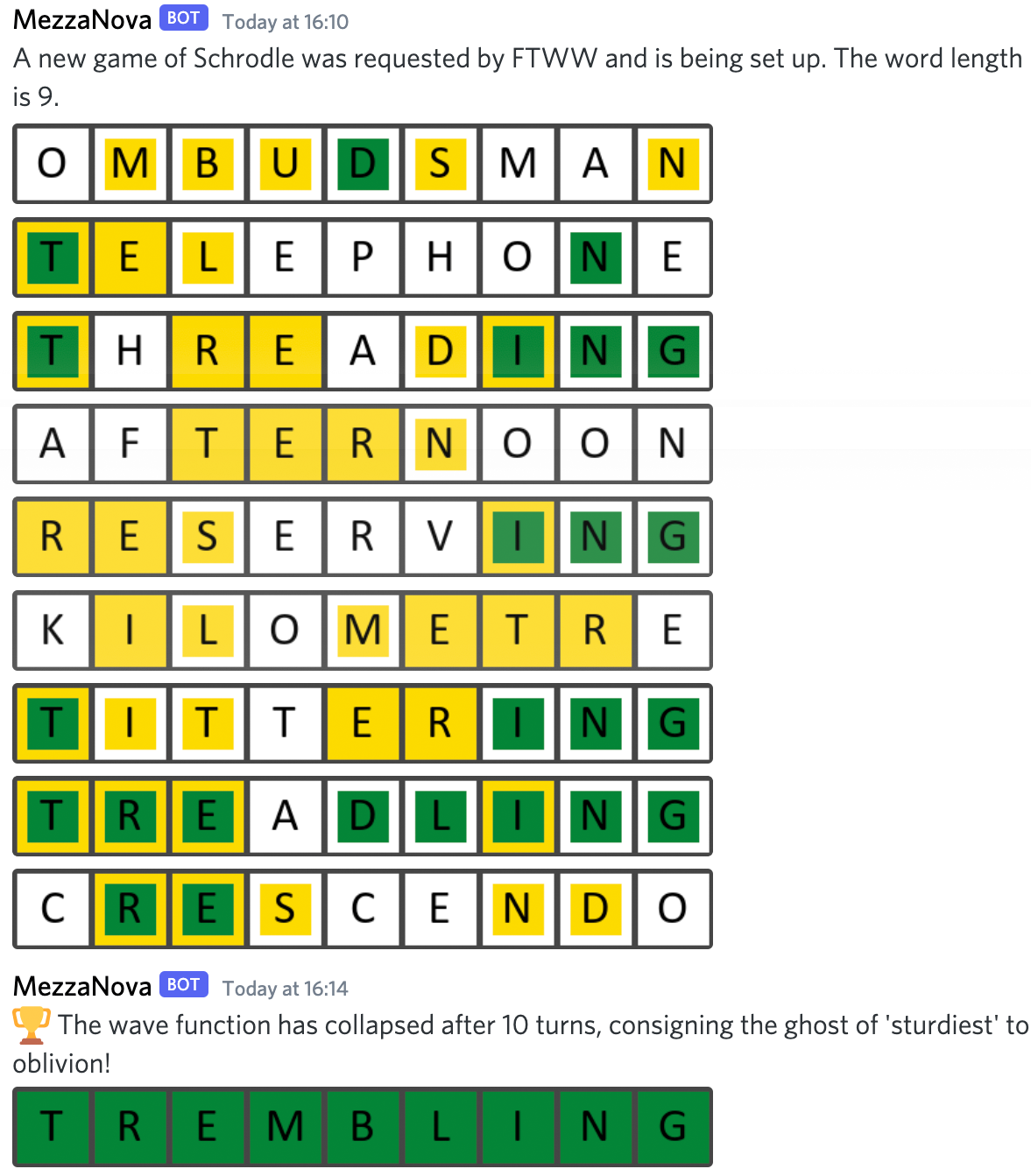 Schrödle game 2