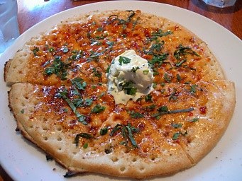 Chili pizza bread